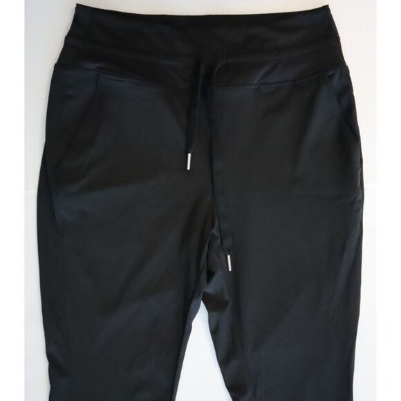 Halara Women's Sz L Black SoftlyZero Plush High Waisted Full Length Joggers - Picture 8 of 11